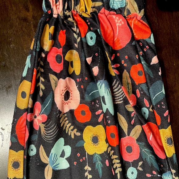 NEW SHEIN Floral high waist sweatpants S - Picture 4 of 5